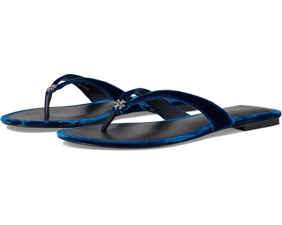 

Сандалии Tory Burch Classic Pave Flip Flop, цвет Ocean