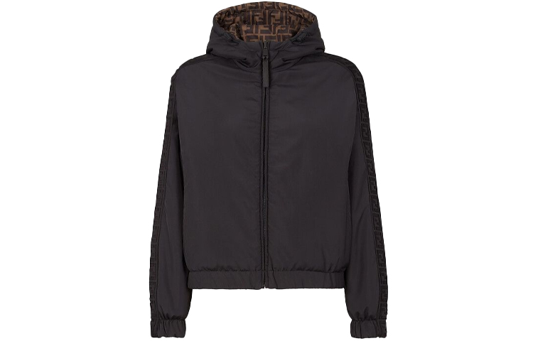 

Куртка женская черная FENDI, Черный, Куртка женская черная FENDI