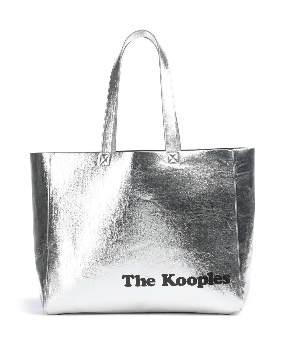 

Сумка-Шоппер из искусственной кожи The Kooples, серебряный