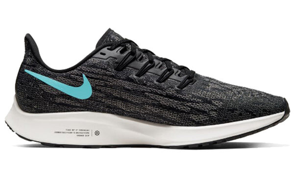 Кроссовки air zoom pegasus 36 Nike, черный — фото 2