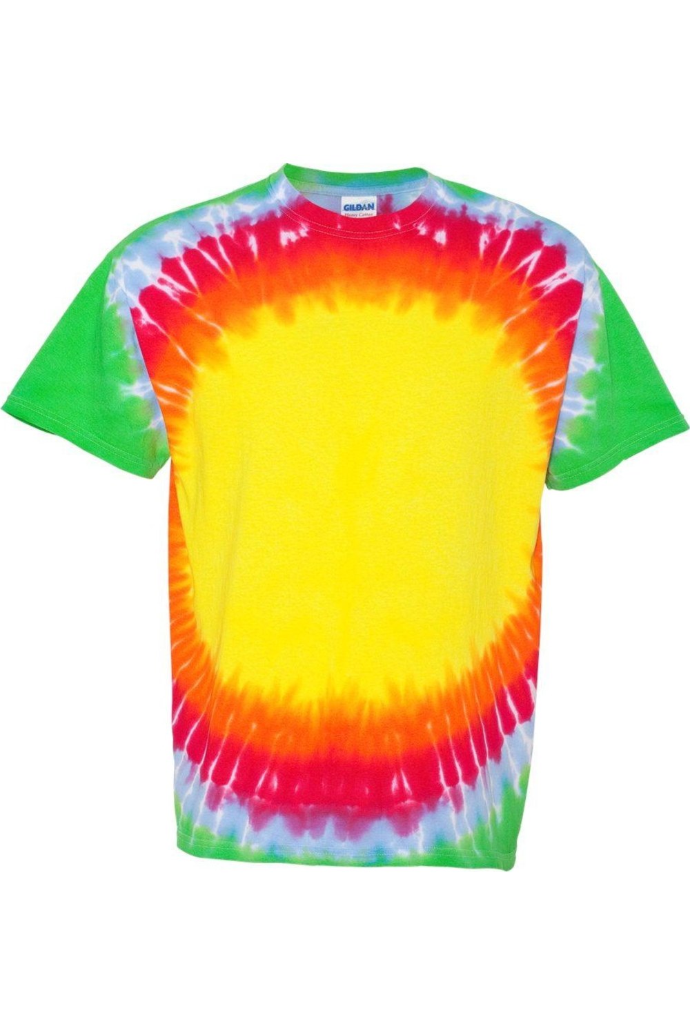 

Футболка Dyenomite Bullseye Tie-Dyed, цвет teardrop