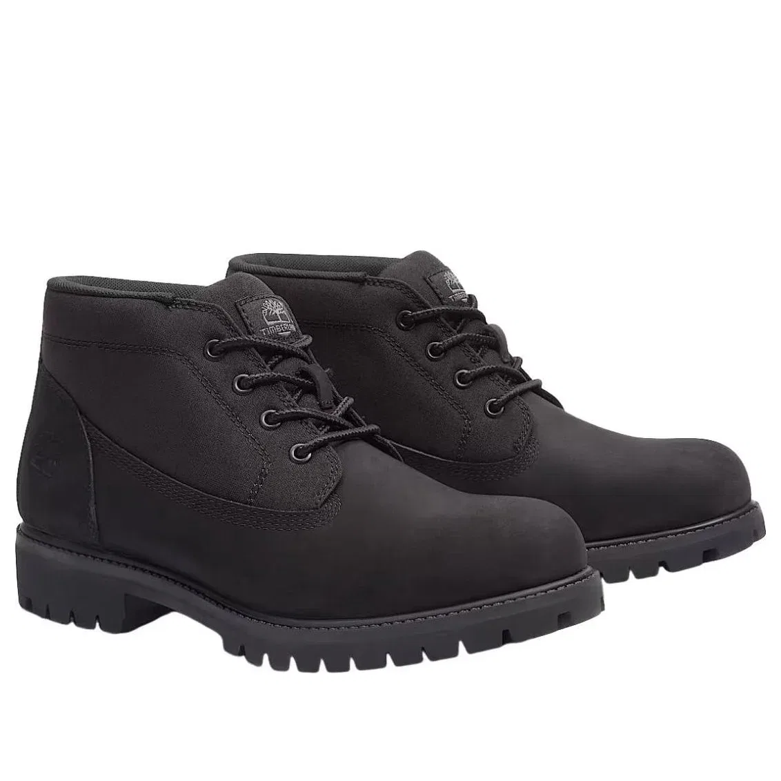 Ботинки Timberland Heritage Mid Chukka Boot 'Black Nubuck' TB0A431HW05, черный — фото 4