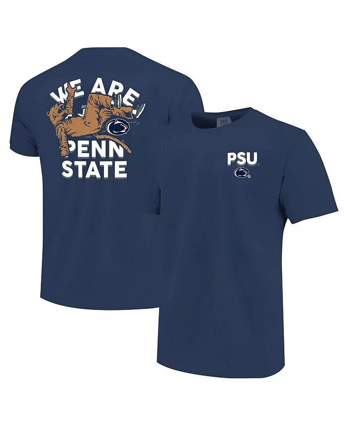 

Футболка Big Boys and Girls Navy Penn State Nittany Lions Hyperlocal Comfort Colors Image One