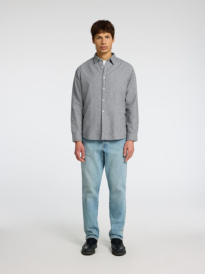 

Рубашка SELECTED HOMME, серый