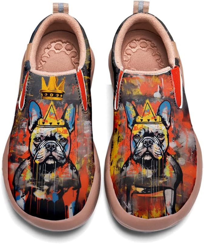 

Слипоны с граффити-рисунком Onehorse, Animal&graffiti-10