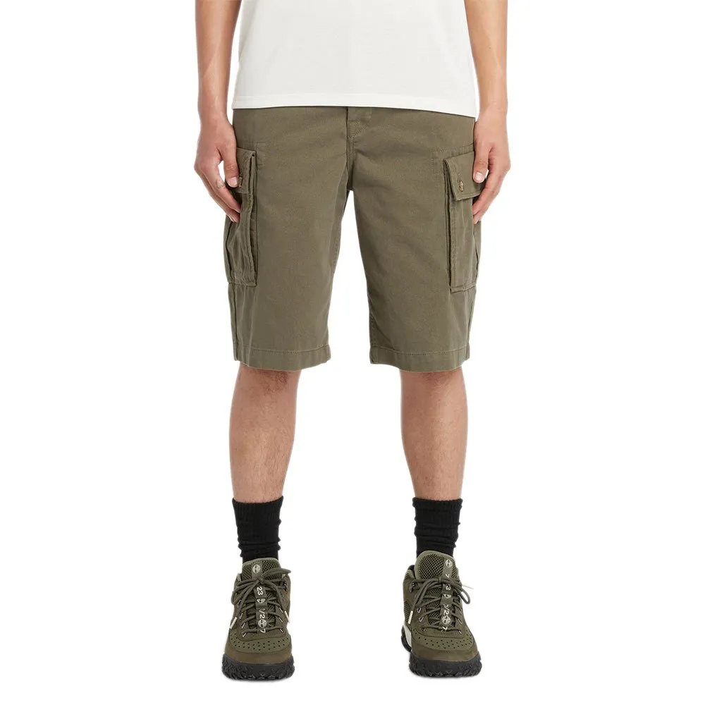

Шорты Timberland Brookline Twill cargo, зеленый