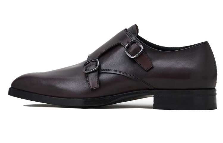 

TOD'S Повседневные кожаные туфли мужские низкие бордовые