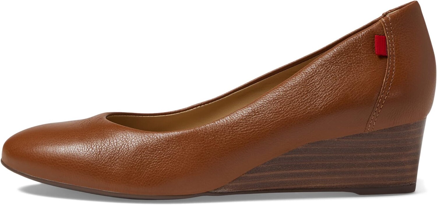 Туфли на танкетке Prospect Wedge Marc Joseph New York, цвет Cognac Napa Soft — фото 4