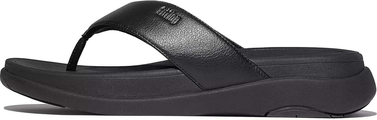Мужские сандалии Fitflop F-mode Go с перемычкой между пальцами, Black