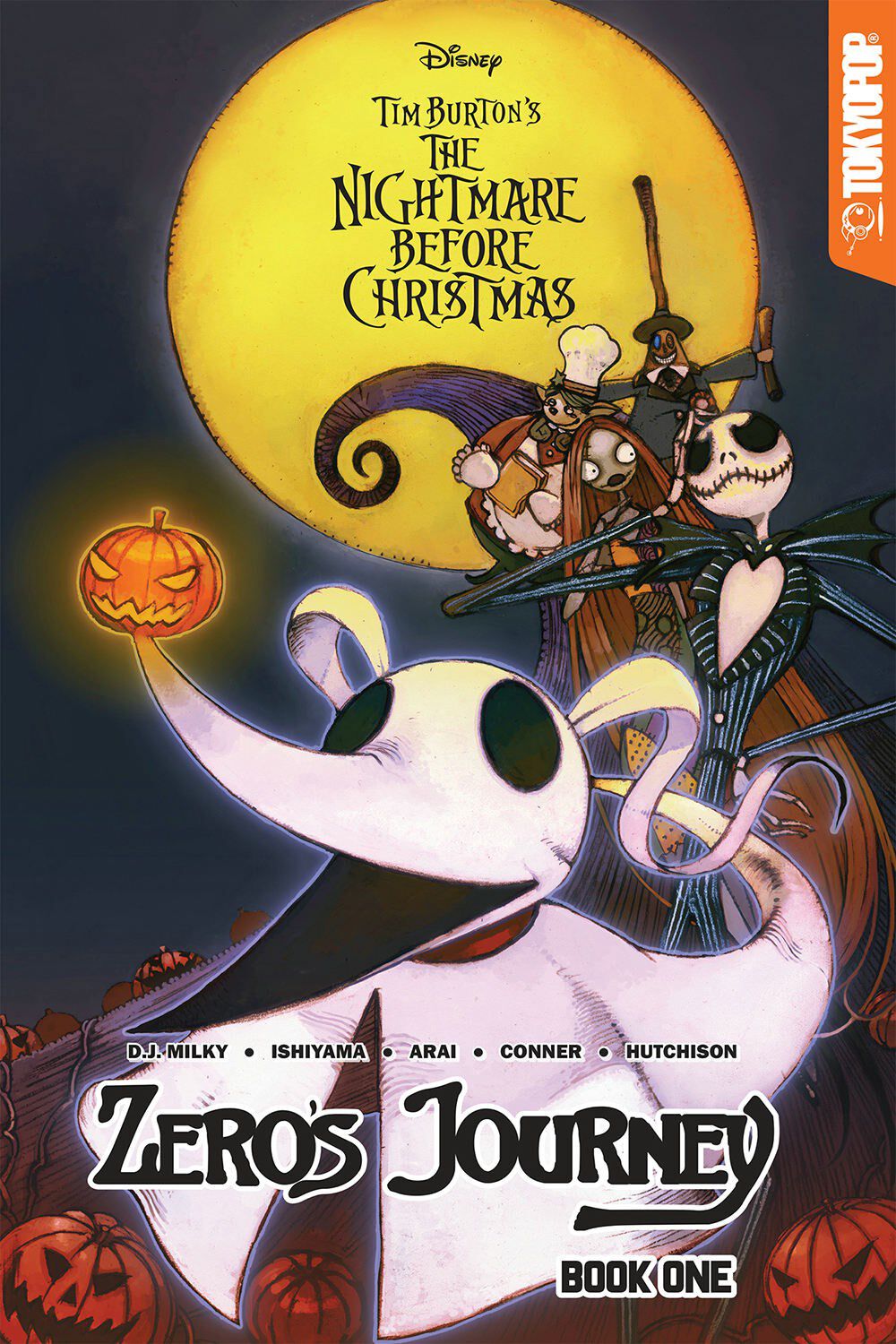 

Манга The Nightmare Before Christmas: Zero's Journey Manga Volume 1