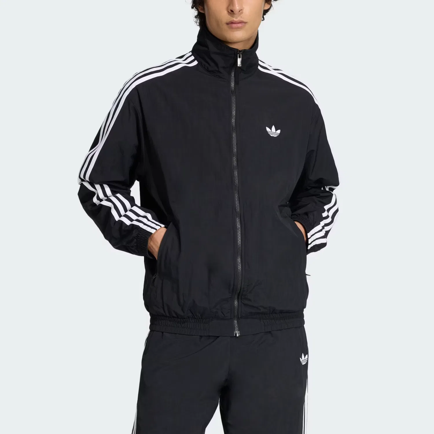 Куртка-трек Firebird Adidas Originals, Black — фото 4
