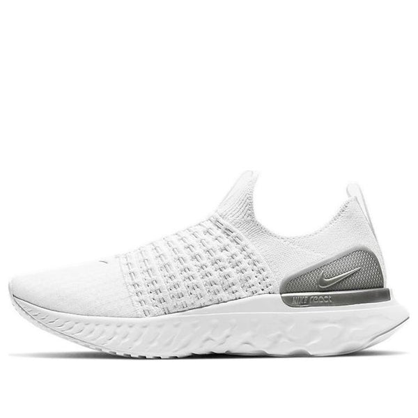 Кроссовки react phantom run flyknit 2 Nike, белый