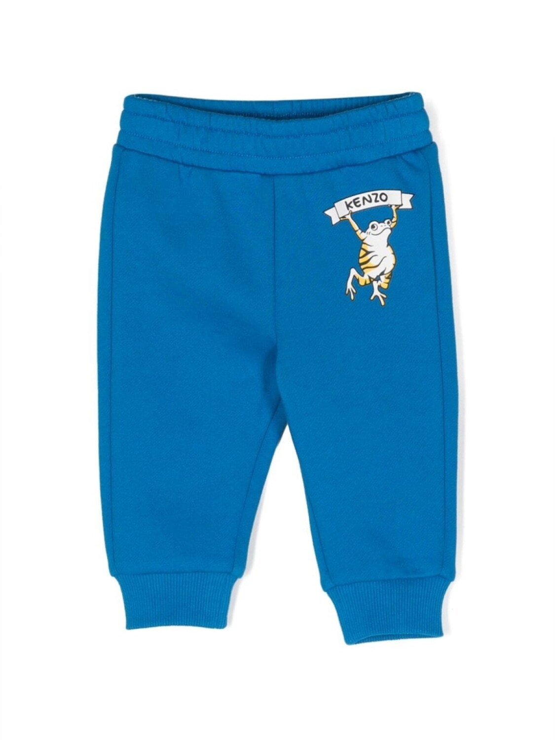 

Kenzo Kids легинсы с логотипом, синий