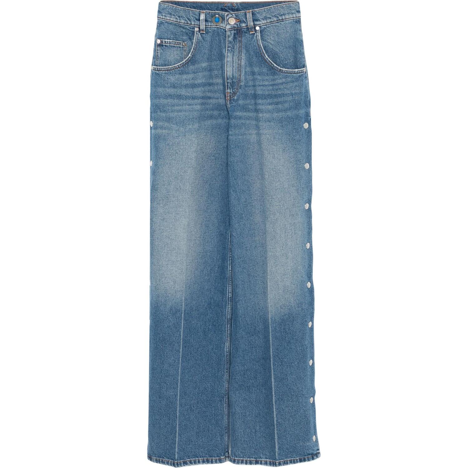 

Джинсы Popper Studded Bootcut Stella McCartney, medium синий