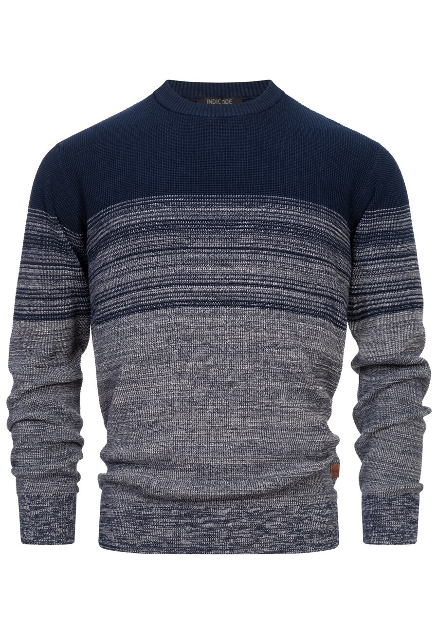 

Свитер INDICODE JEANS Sweater League, цвет navy/grey