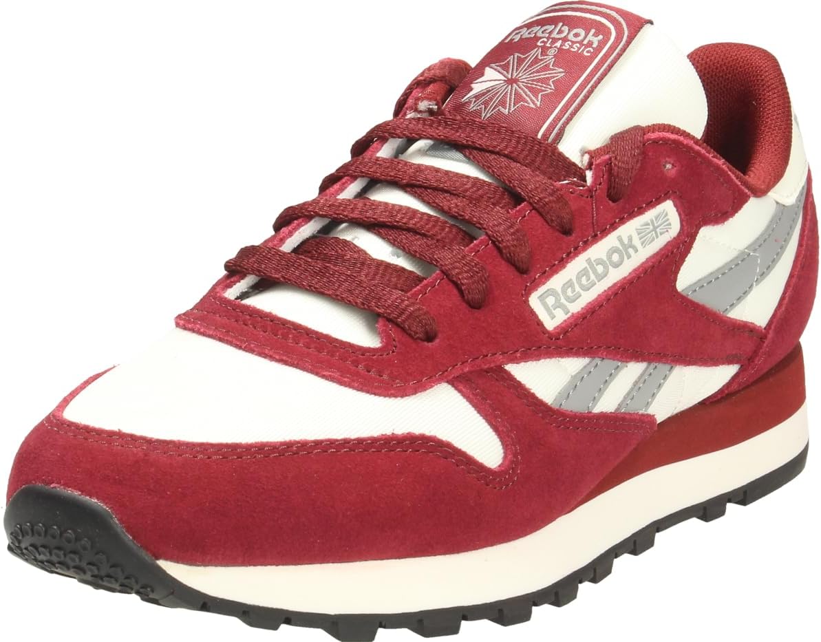 

Мужские кроссовки Reebok низкие (не для футбола), серый/бордовый