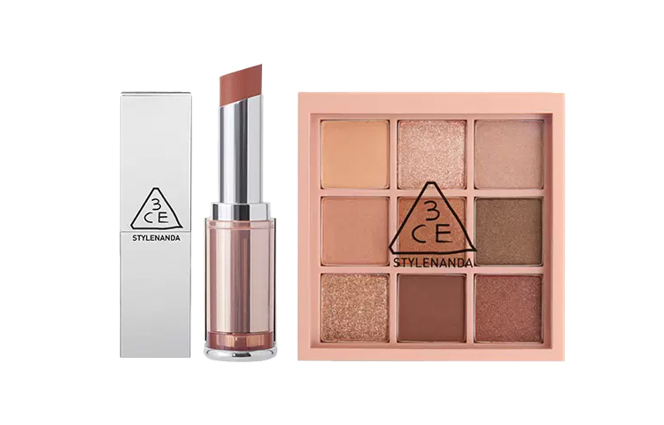 

Тени для век помада наборы косметики легко растушевываются натуральный тон кожи 3CE