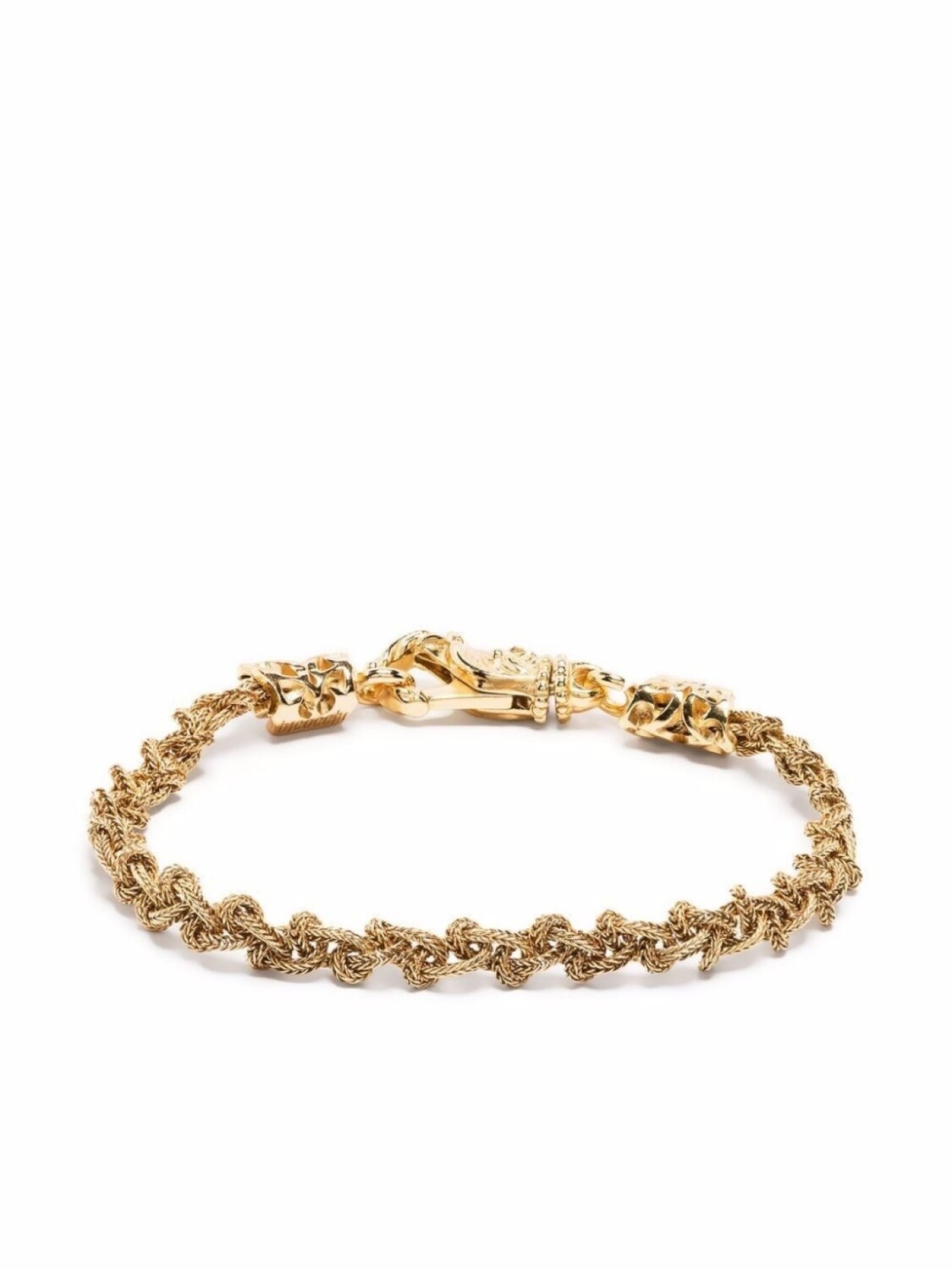 

Браслет Knot Braid Emanuele Bicocchi, золотой