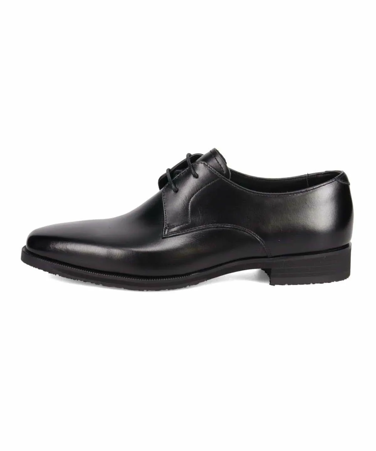 Туфли-лодочки с перфорацией и гладким носком Modello, black — фото 2