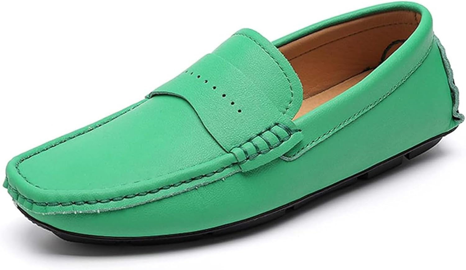 

Мужские лоферы Xinduoyu - удобная, легкая, противоскользящая повседневная обувь и прогулок на улице, зеленый