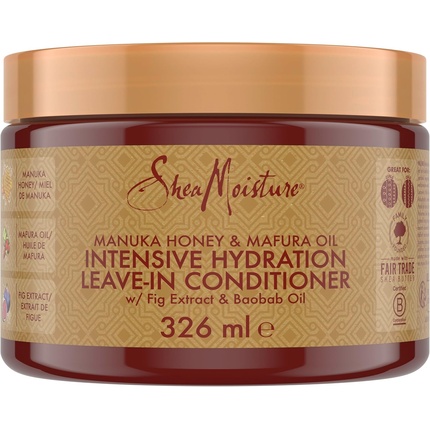 

SheaMoisture Manuka Honey & Mafura Oil Интенсивный увлажняющий несмываемый кондиционер Shea Moisture