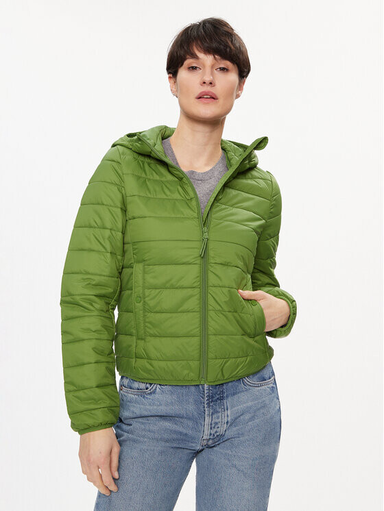 

Пуховик стандартного кроя United Colors Of Benetton, зеленый