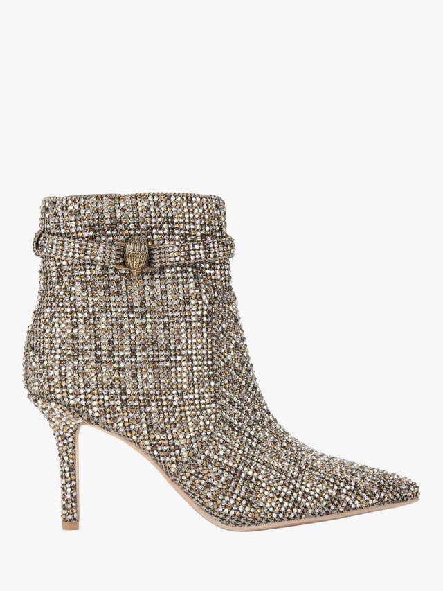 Kensington2 Stiletto украшенные ботинки до щиколотки Kurt Geiger London, Gold/Multi