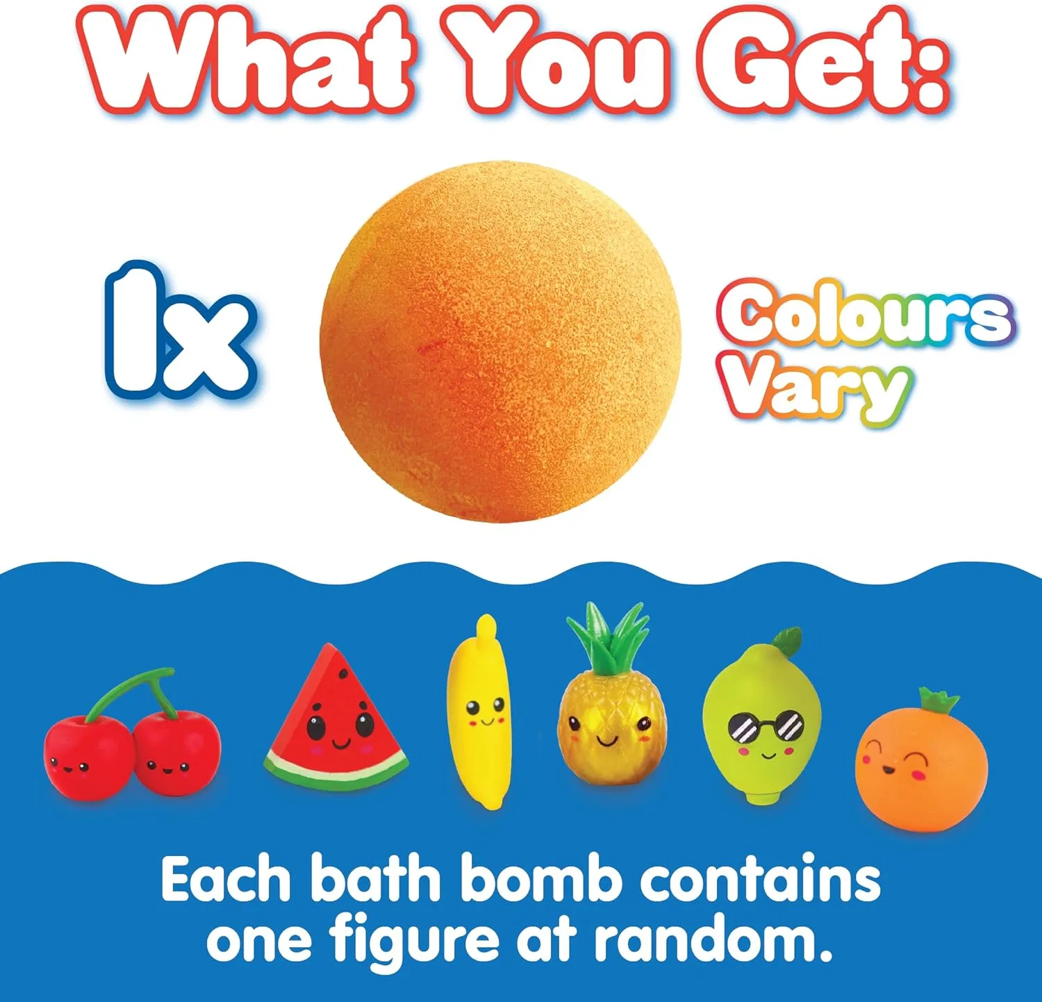 Большая бомбочка для ванны Zimpli Kids Fruity Surprise с игрушкой, 100 г Zimpli — фото 3