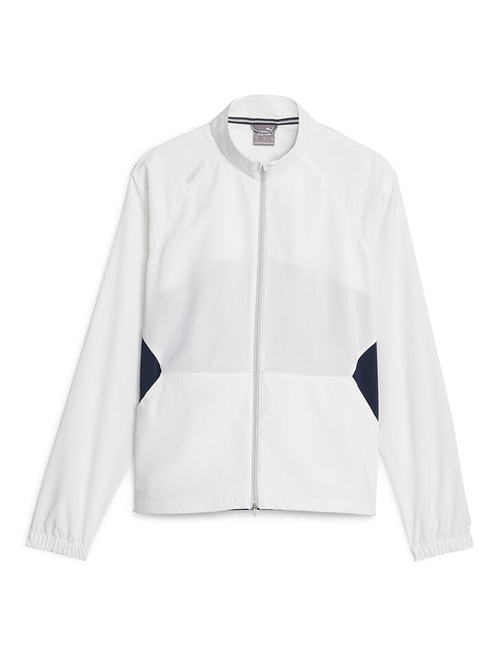 

Куртка софтшелл Puma Windbreaker Monterey, цвет Weiß/Dunkelblau