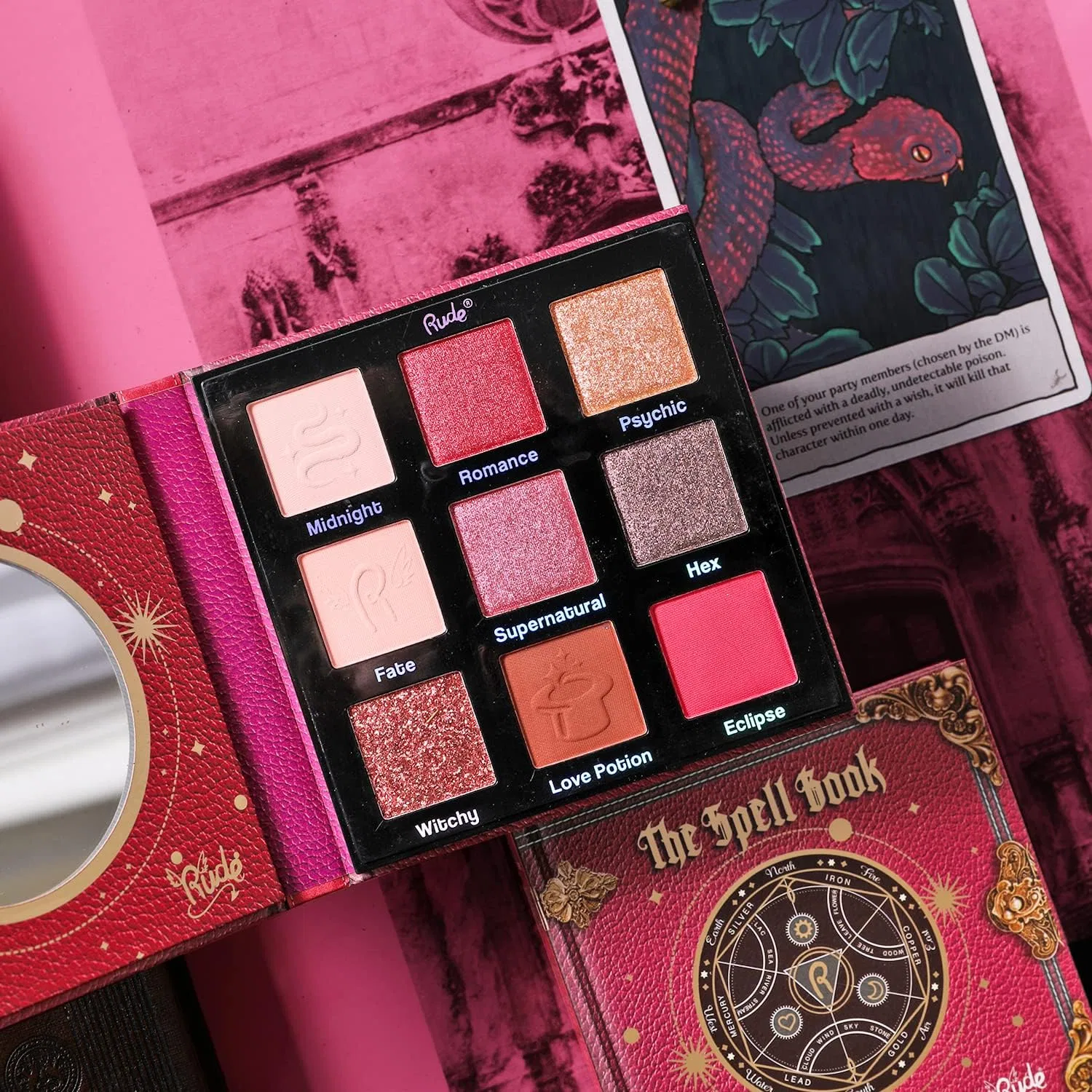 Тени для век The Spell Book Palette Rude 0.25oz Desire — фото 2