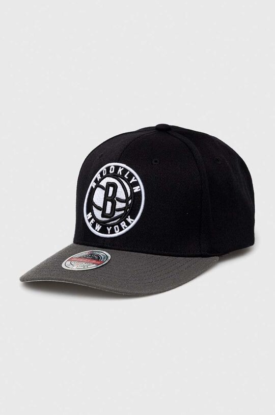 

Бейсболка Mitchell & Ness Brooklyn Nets из смесовой шерсти Mitchell&Ness, черный