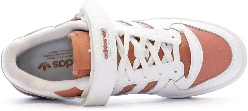 Кроссовки Adidas Forum мужские низкие, белые — фото 4