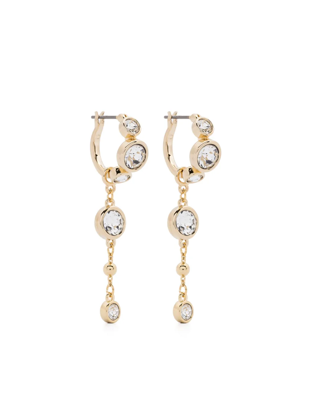 

Серьги-подвески Imber Swarovski, золотой