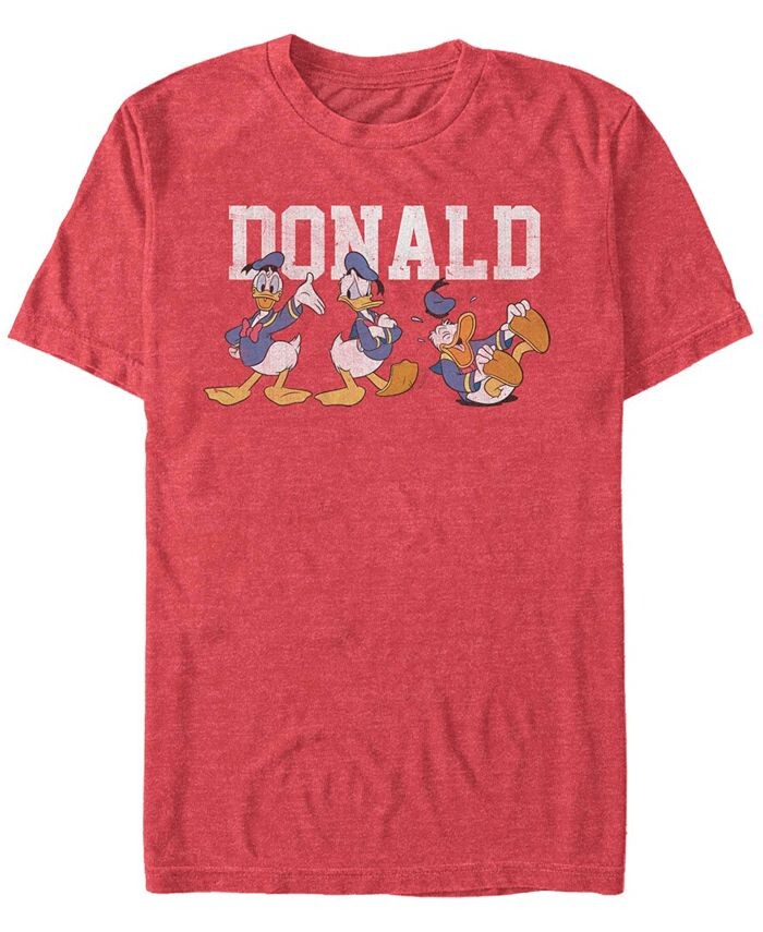 

Мужская футболка с коротким рукавом Donald Poses Fifth Sun, красный