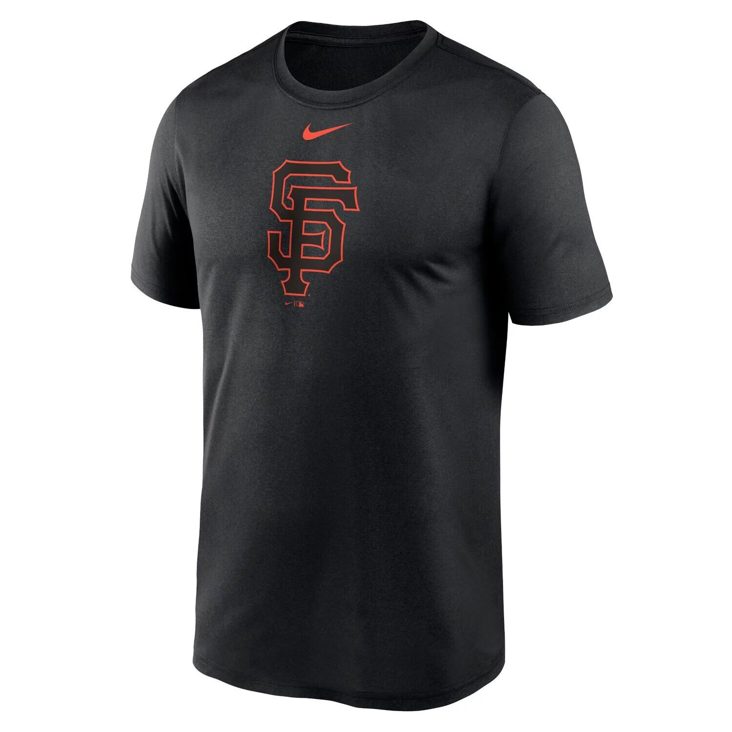 Мужская черная футболка с логотипом San Francisco Giants New Legend Nike — фото 2