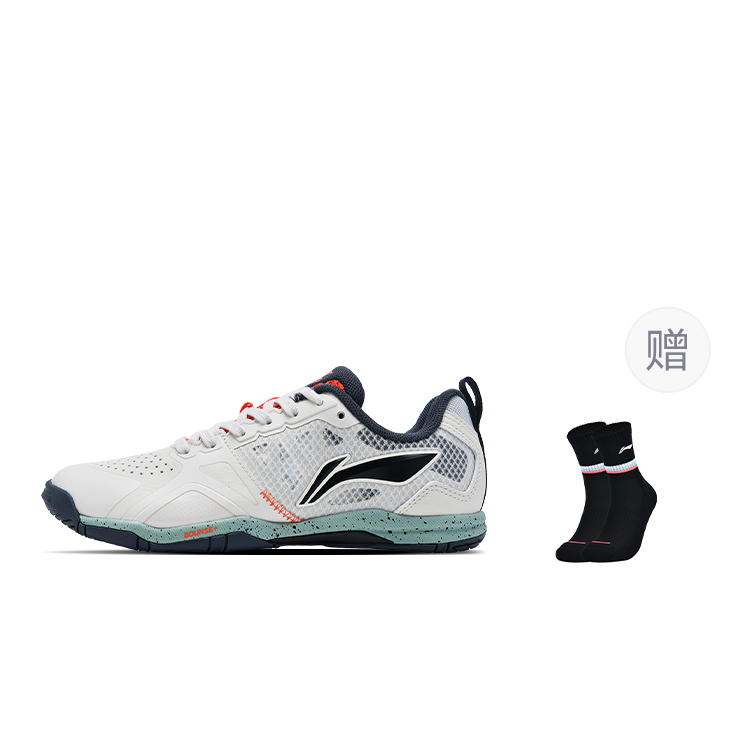 

LINING Кроссовки для тренировок Hawkeye 2.0 PRO с амортизацией, противоскользящие, износостойкие, низкие, унисекс, бежево-черные