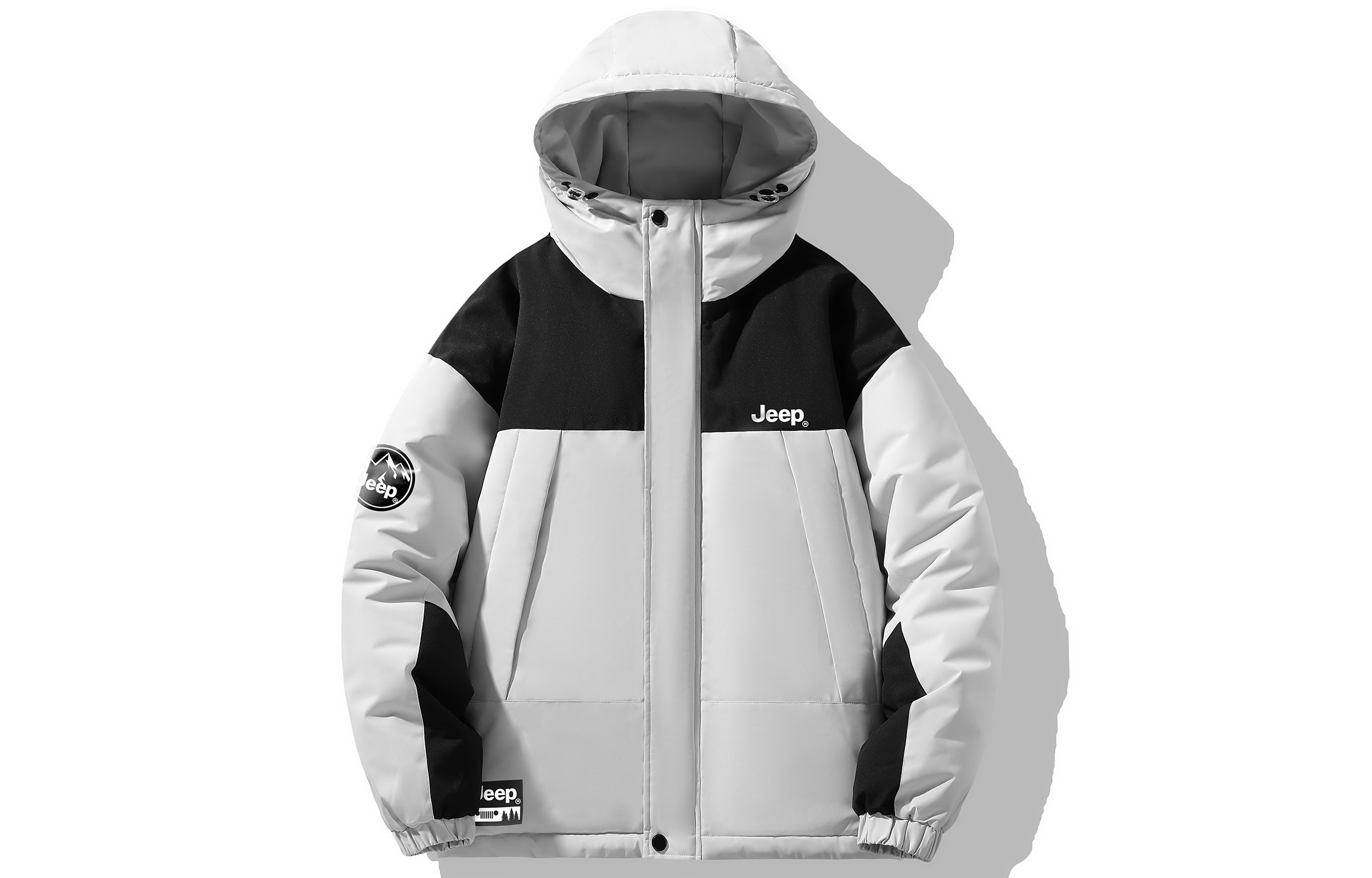 

Jeep Пуховик Unisex, Raw White