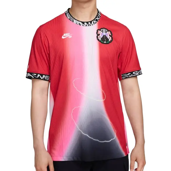 

Футболка sb dri fit adv с коротким рукавом Nike, красный