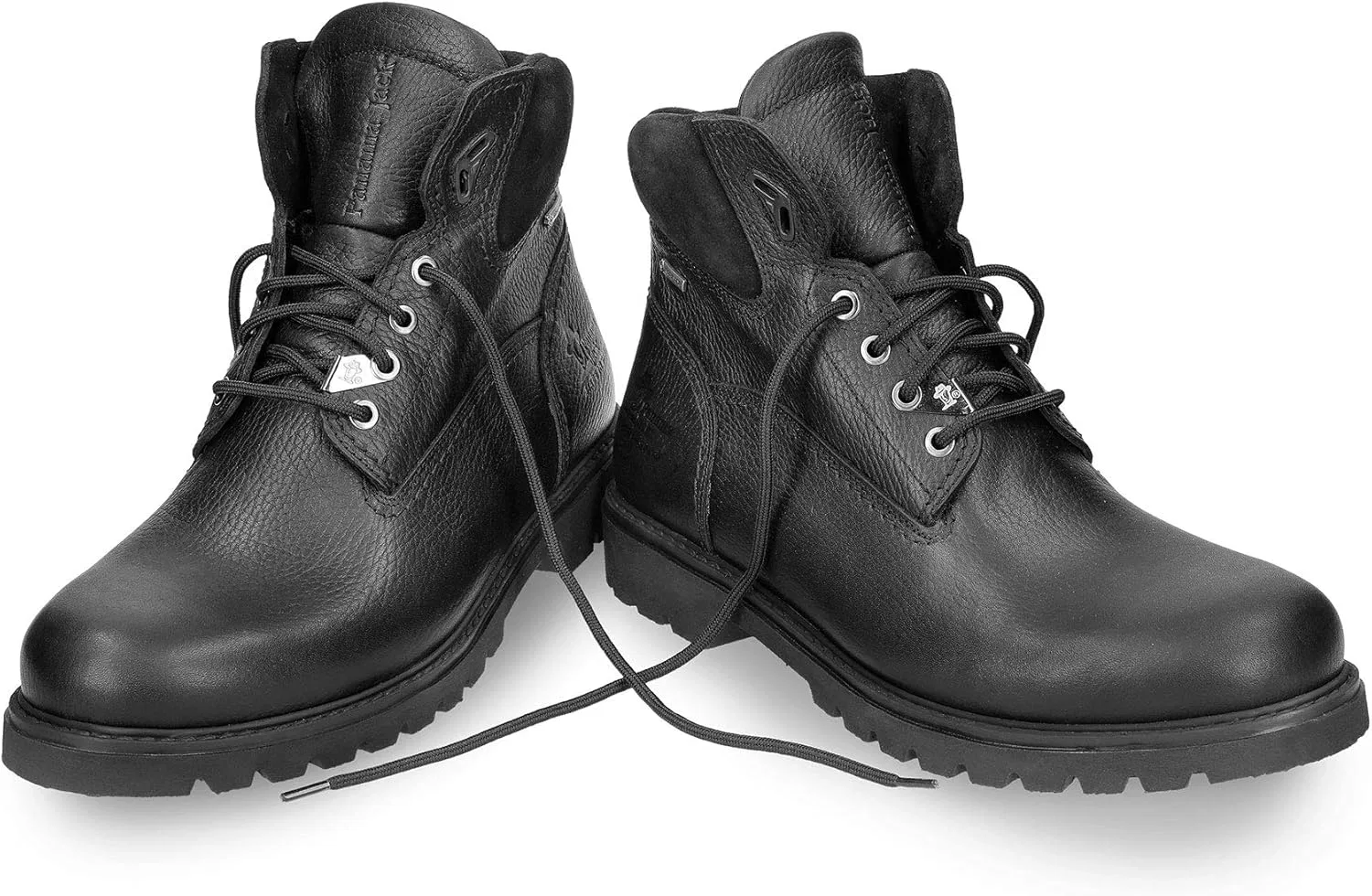 Мужские классические ботинки без подкладки Panama Jack Amur GTX с коротким голенищем и ботильонами, Black — фото 4