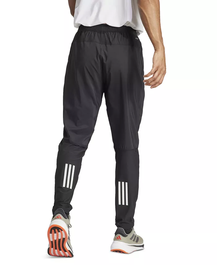 Мужские влагоотводящие брюки Own The Run Woven adidas, черный — фото 2