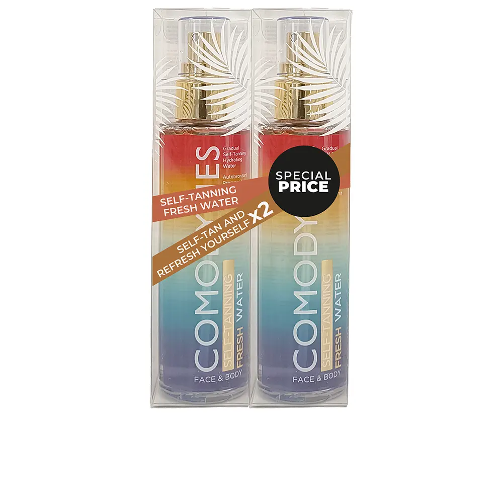 

Автозагар Duplo self tanning fresh water autobronceador refrescante e hidratante Comodynes, 2 x 100 мл.
