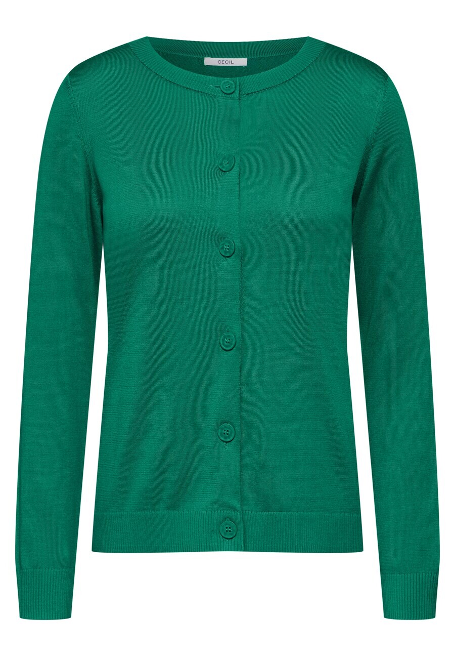 

Вязаный кардиган CECIL Knit Cardigan, зеленый