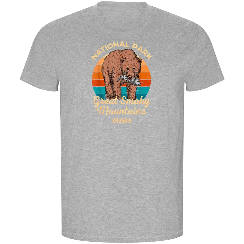 

Футболка с коротким рукавом Kruskis Great Smoky Mountains ECO, серый