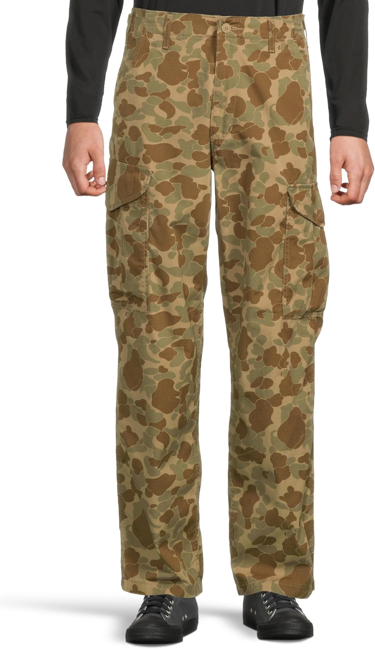 

Брюки Levi's Mens Men's Xx Cargo Baggy, Classic Duck Camo Harvest Gold