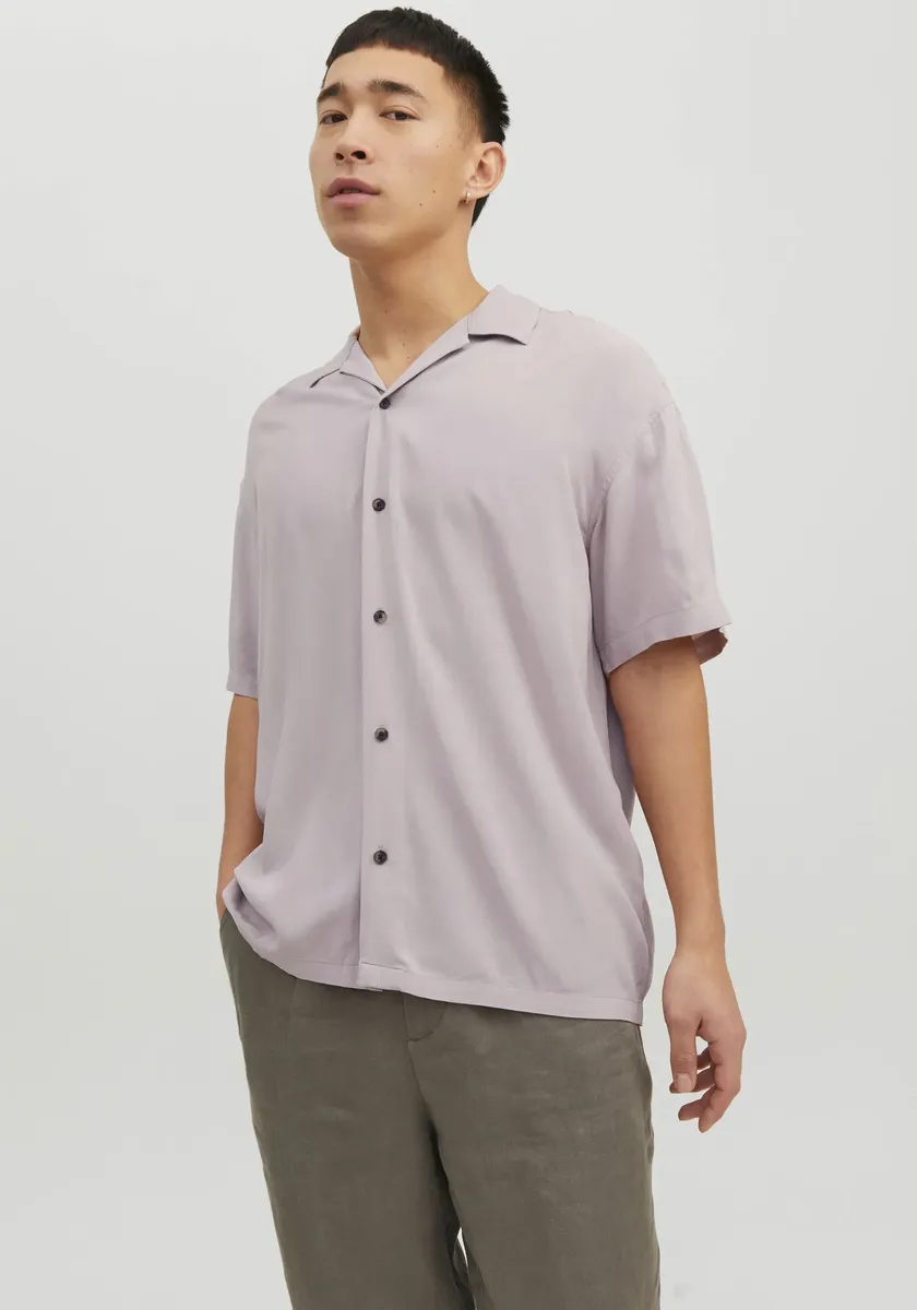 

Рубашка с короткими рукавами Jack & Jones "JJEJEFF RESORT SHIRT SS SN", лиловый