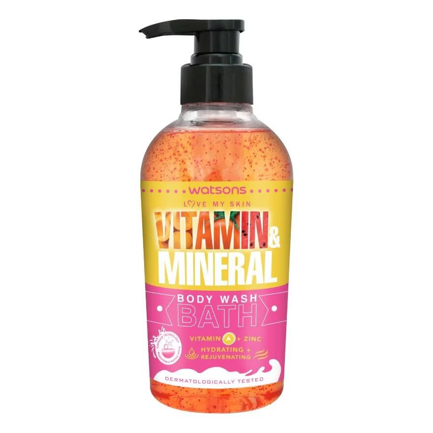 

Watsons Витаминно-минеральный гель для душа Витамин А + цинк 500г, Orange