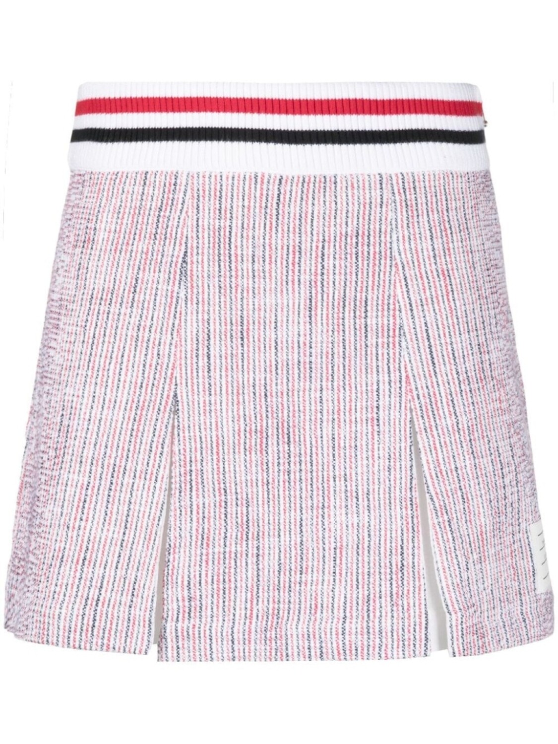 

Thom Browne юбка из сирсакера со складками, белый