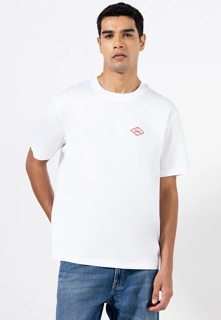 Футболка с коротким рукавом, Calvin Klein Jeans, ярко-белый
