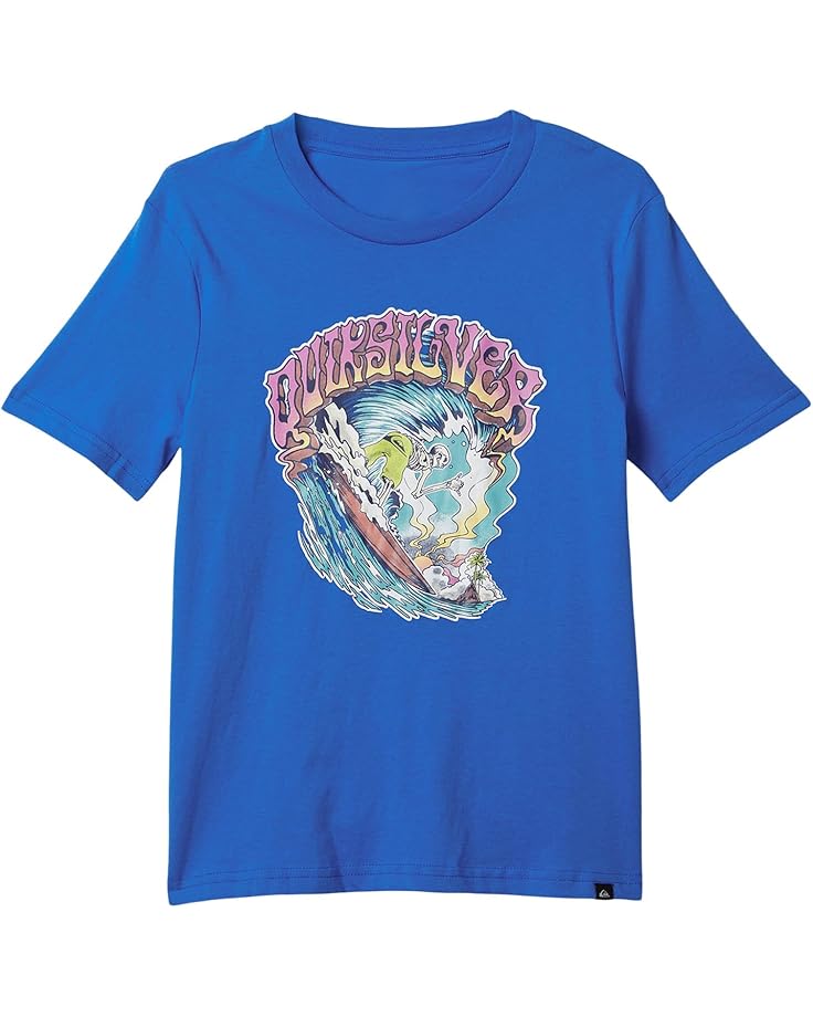 

Футболка Quiksilver Kids Times Up Short, цвет Nebulas Blue