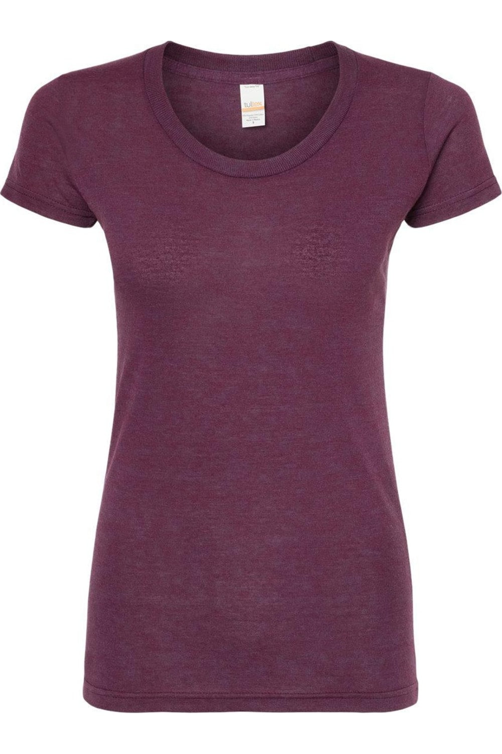 

Tultex женская облегающая футболка Tri-Blend, цвет berry tri blend